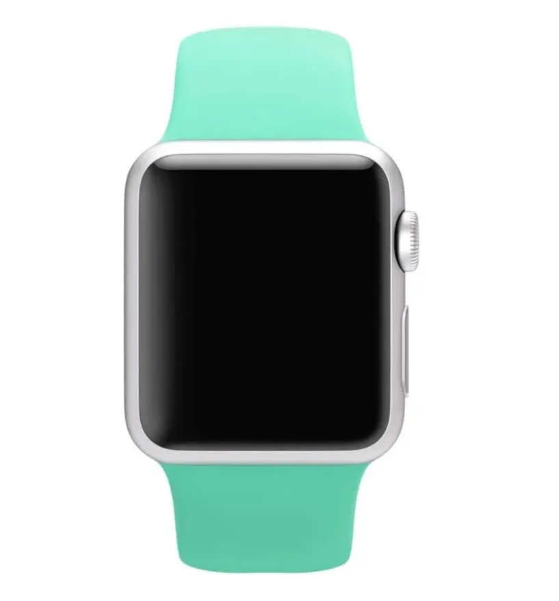 

Ремешок для Apple Watch Fresh Mint 42-44 мм, бирюзовый, Разноцветный, ANSILREMESHOK