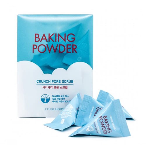 Скраб Etude с частицами соды и мяты Baking Powder Crunch Pore Scrub 7г 24шт