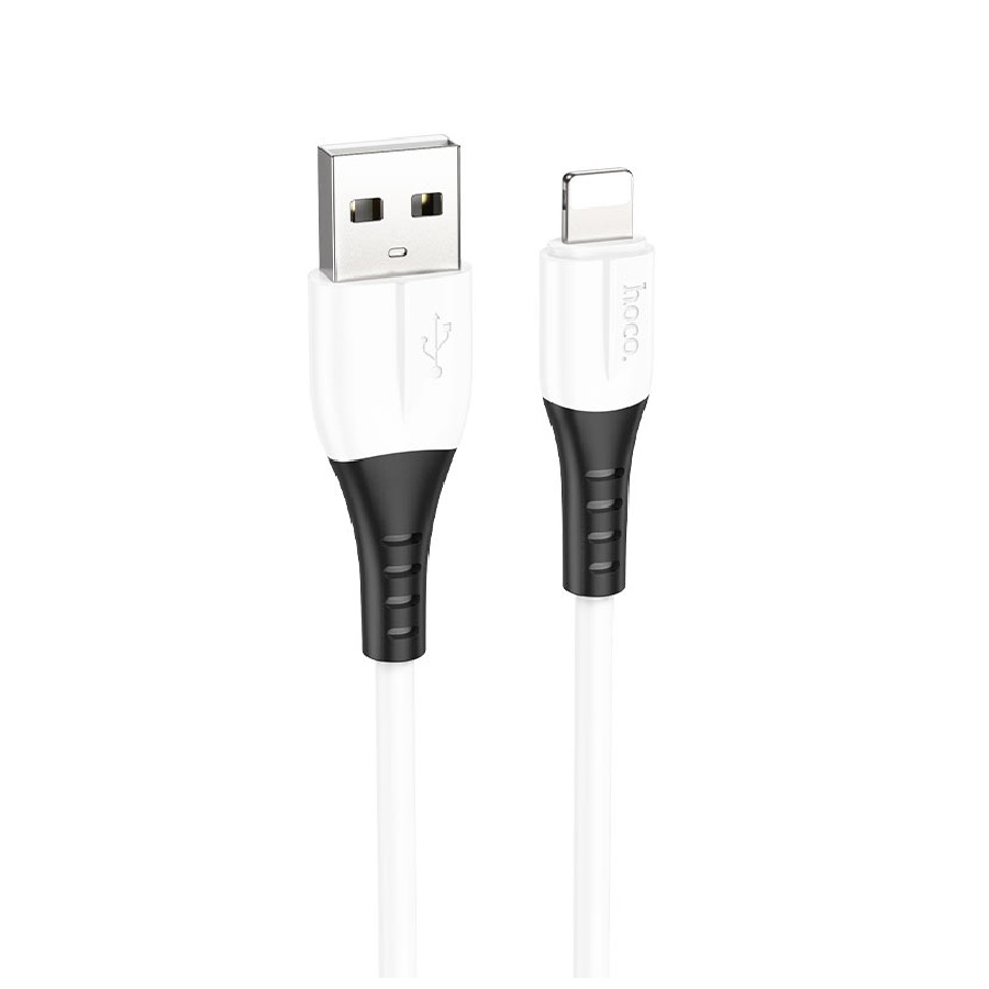 

Кабель Hoco X82 Lightning - USB/1M, 2.4A (белый), X82