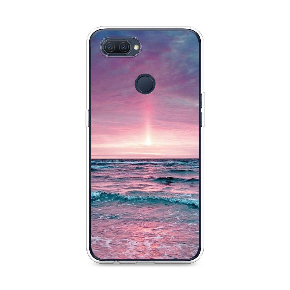 

Чехол для Oppo A12 "Восход 3", Розовый;голубой, 253450-2