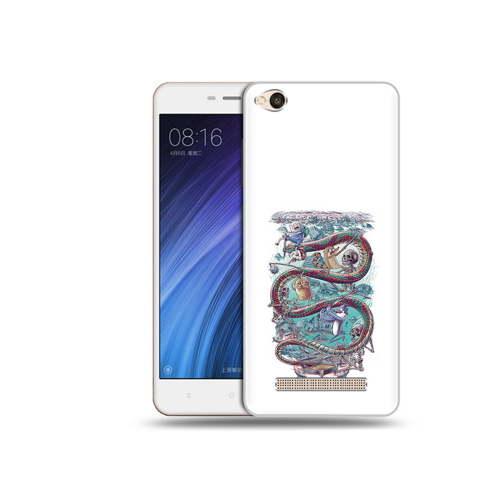 

Чехол MyPads Tocco для Xiaomi Redmi 4A время приключений страшилка (PT46130.318.280), Прозрачный, Tocco
