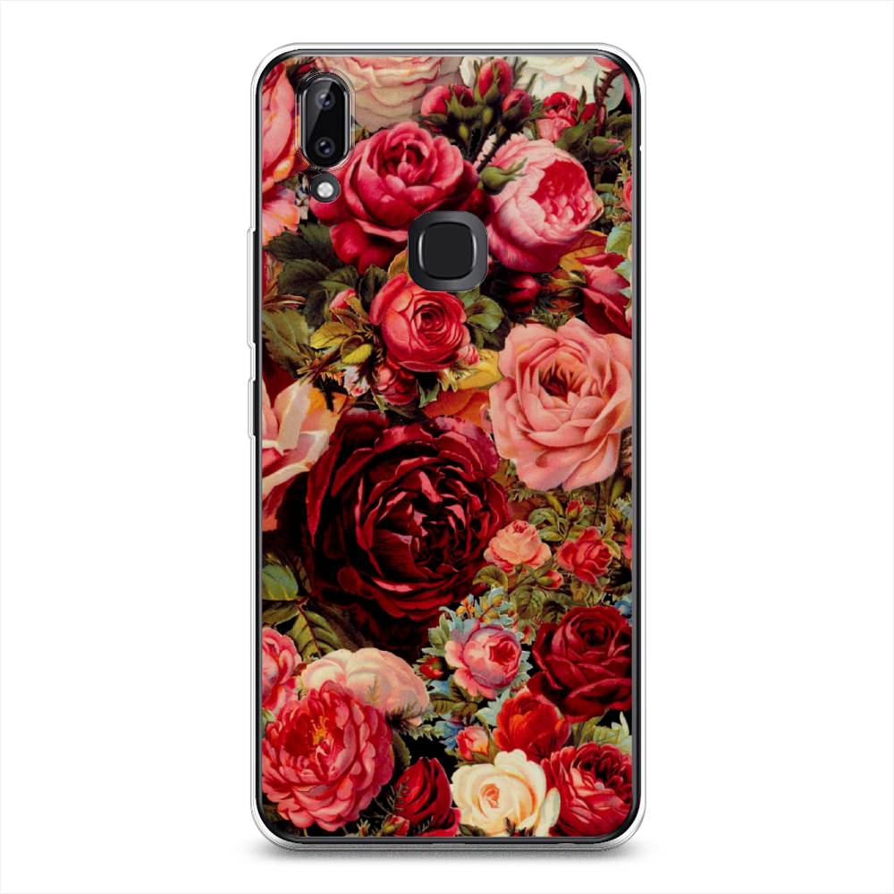 

Чехол Awog на Vivo Y85/V9 "Розы винтажные", 260350-8