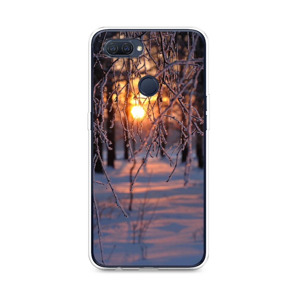 

Чехол для Oppo A12 "Зима 7", Оранжевый;розовый;черный, 253450-2