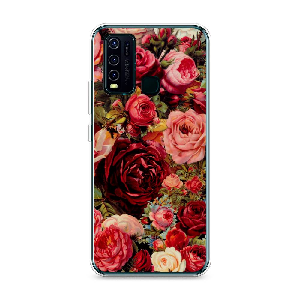 

Чехол Awog на Vivo Y30/Y50 "Розы винтажные", 262650-8
