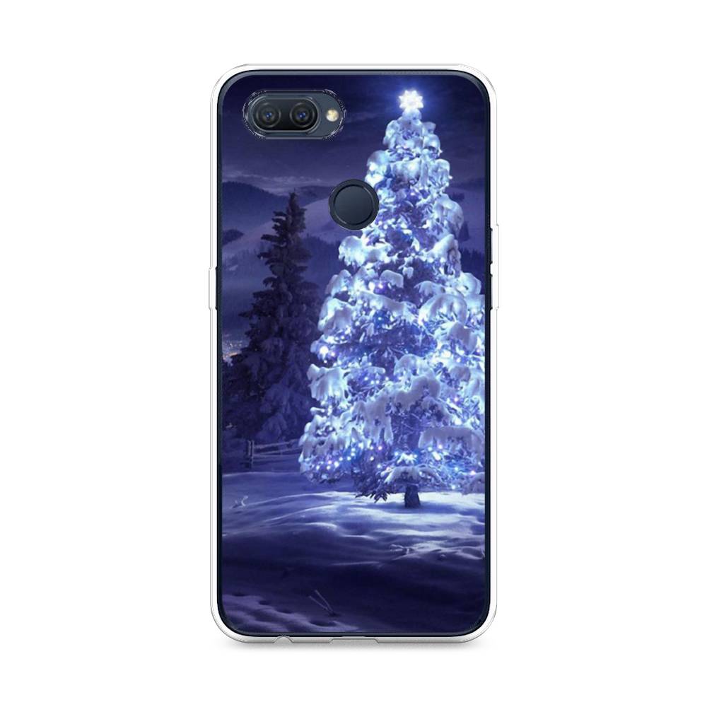 

Чехол для Oppo A12 "Зима 4", Синий;черный;белый, 253450-2
