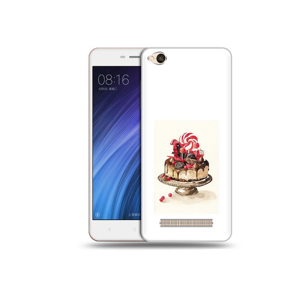 Чехол MyPads Tocco для Xiaomi Redmi 4A вкусный торт (PT46130.318.262)