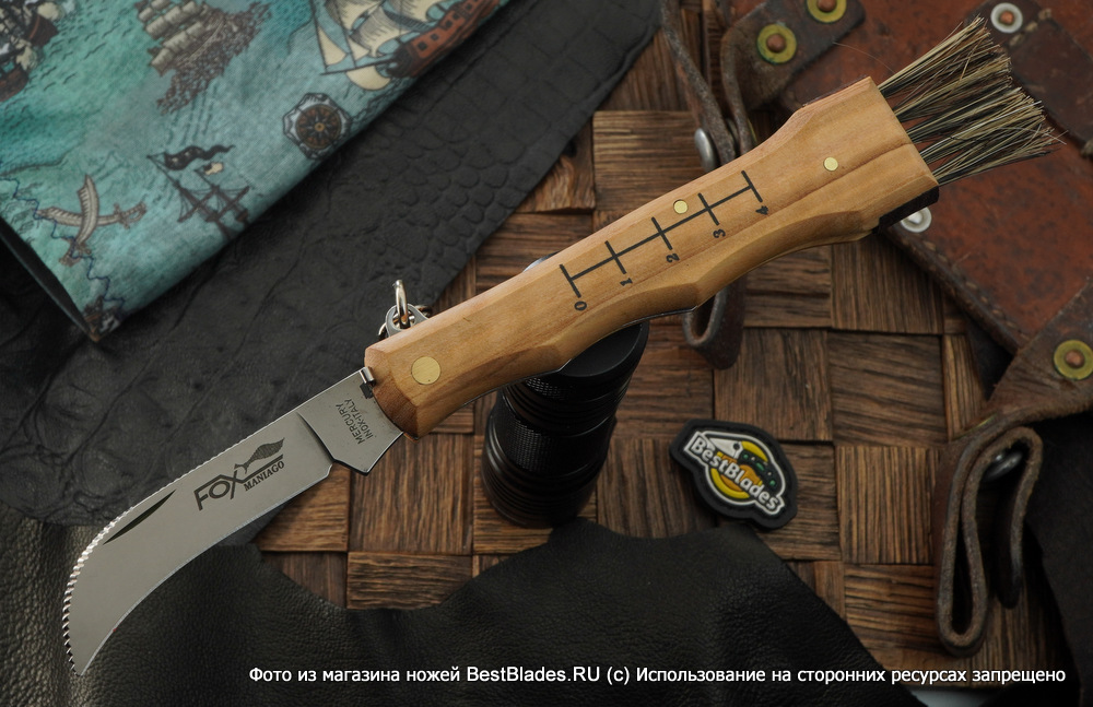 

Грибной складной нож Fox Knives Mushrooms Knife 405 OL