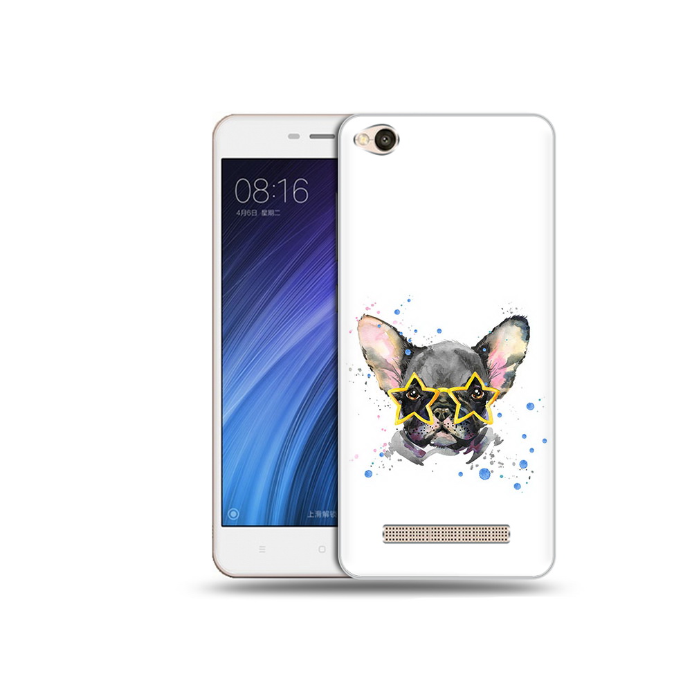

Чехол MyPads Tocco для Xiaomi Redmi 4A буля в очках (PT46130.318.252), Прозрачный, Tocco
