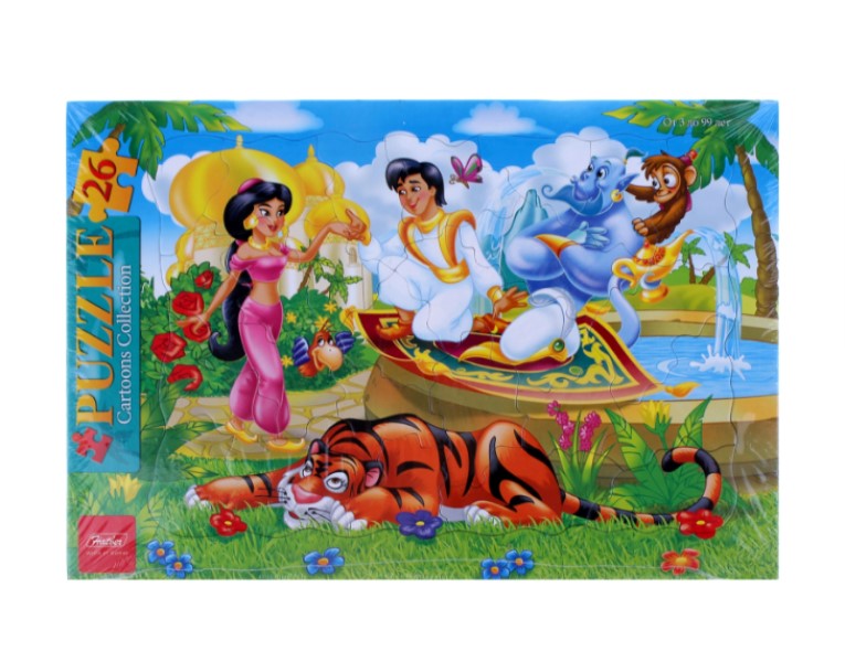 

Пазлы Аладдин Hatber 26 элементов