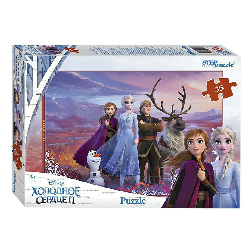 

Пазлы Step Puzzle Frozen 35 элементов