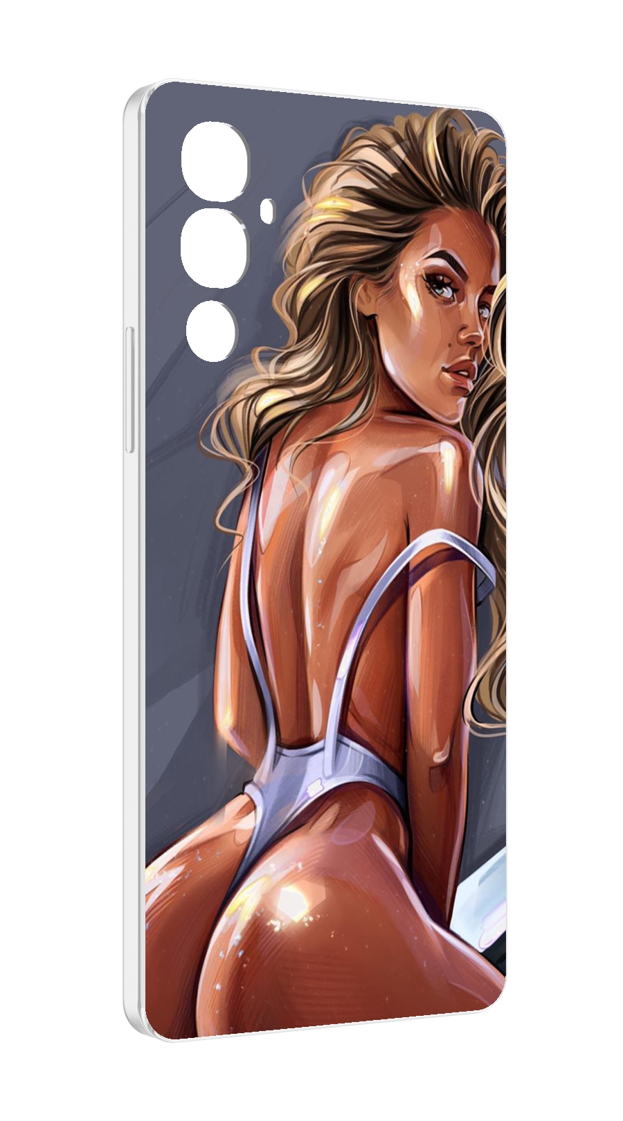 

Чехол MyPads craigos-art для Tecno Pova 4, Прозрачный, Tocco