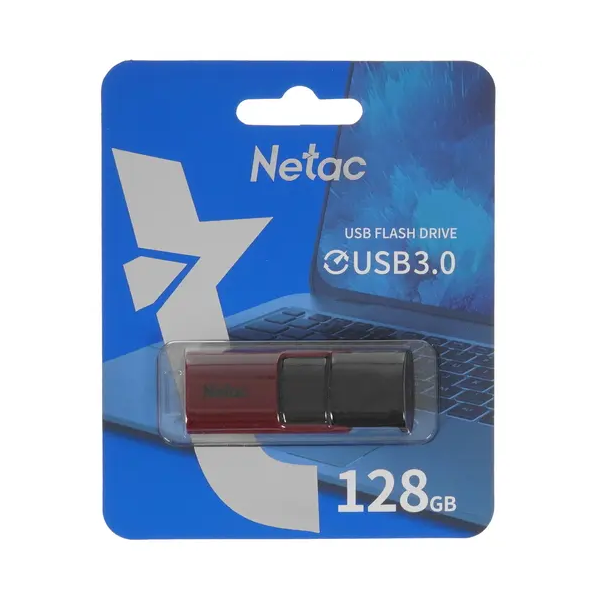 

Флешка Netac U182 128 ГБ Red, U182