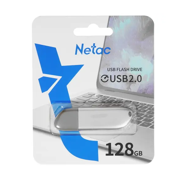 

Флешка Netac U352 128 ГБ White, U352