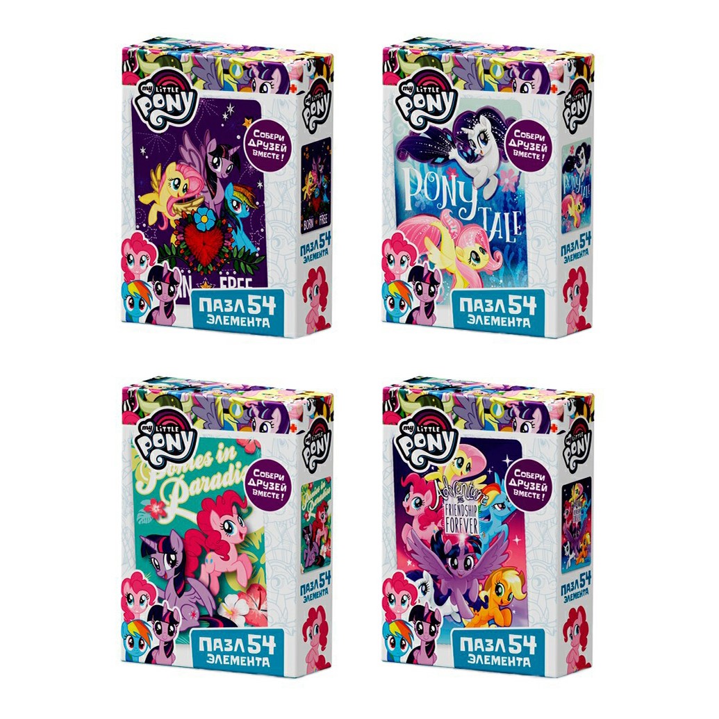 

Пазл-мини Белония М My Little Pony 54 шт в ассортименте