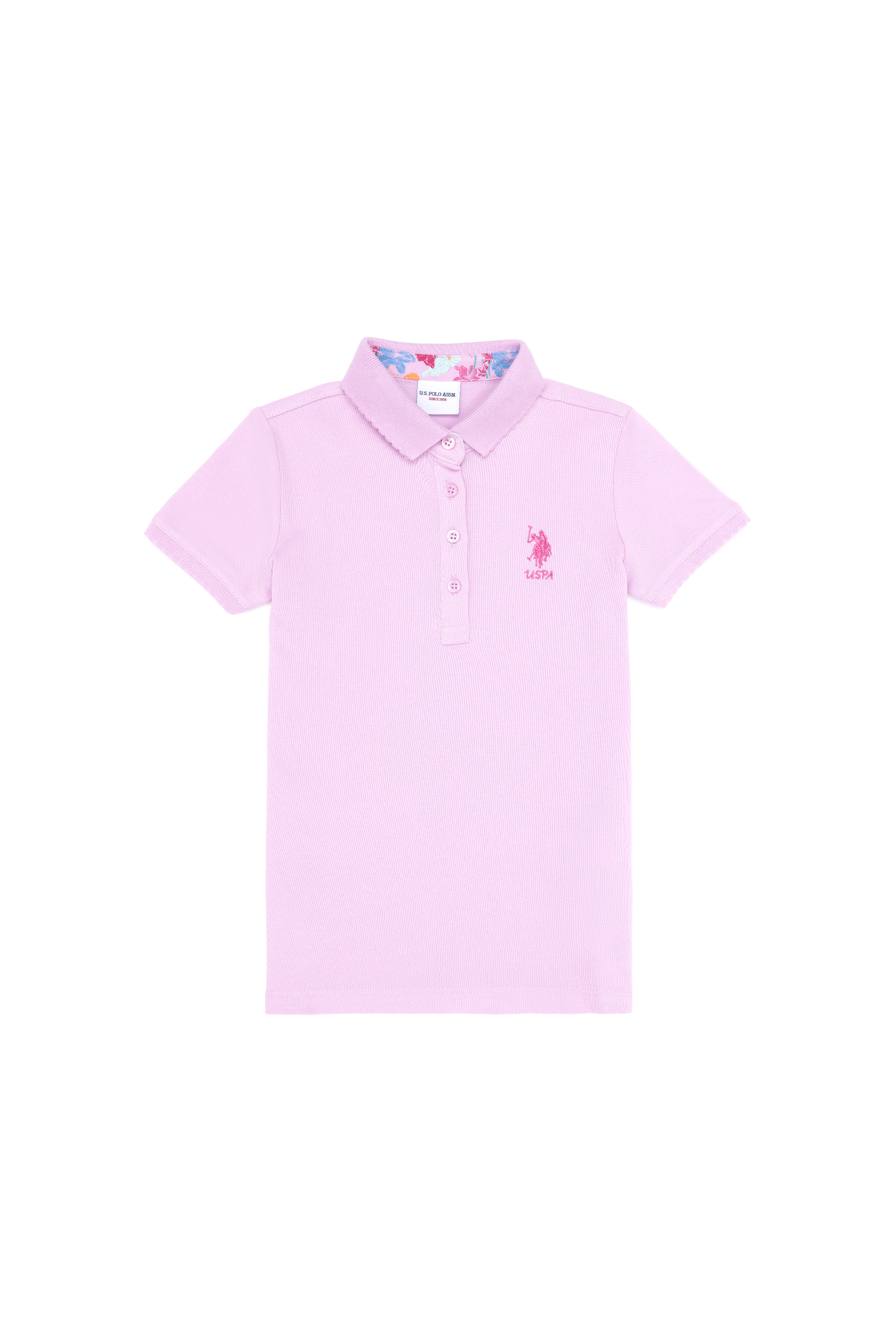 

Поло детское US Polo Assn G084SZ0110TP01, светло-сиреневый, 116, Розовый, G084SZ0110TP01