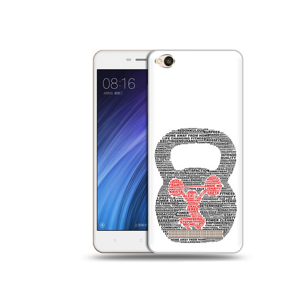 

Чехол MyPads Tocco для Xiaomi Redmi 4A бодибилдинг гиря из слов (PT46130.318.232), Прозрачный, Tocco