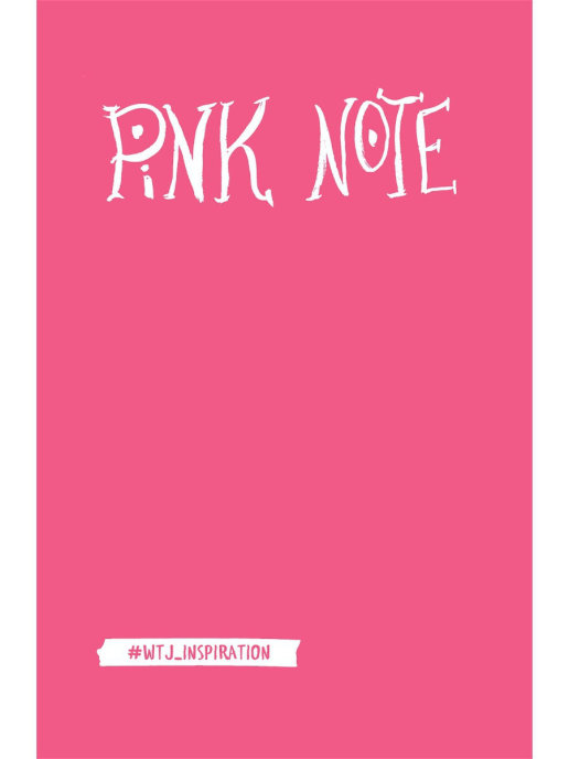 

Pink Note. Романтичный блокнот с розовыми страницами (мягкая обложка)