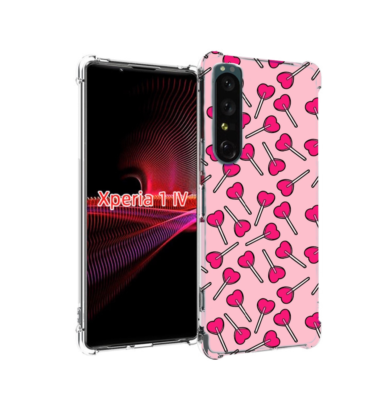 

Чехол накладка MyPads много лединцов для Sony Xperia 1 IV, Прозрачный, Tocco