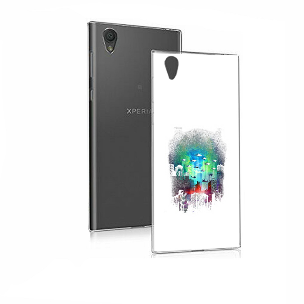 

Чехол MyPads Tocco для Sony Xperia E5 город в свечении (PT50363.248.296), Прозрачный, Tocco