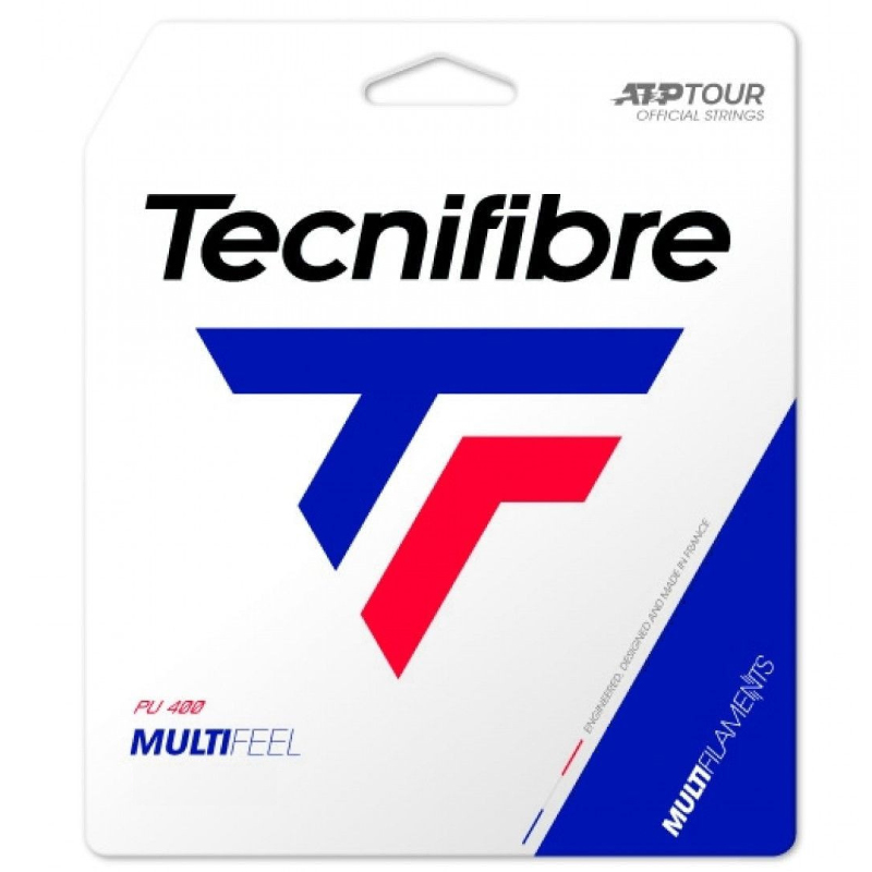 Струна для тенниса Tecnifibre 12m MultiFeel 02GMULB Natural 130 2007₽