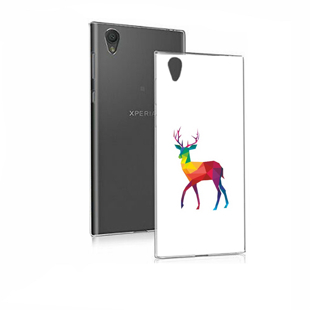 

Чехол MyPads Tocco для Sony Xperia E5 геометрический олень (PT50363.248.286), Прозрачный, Tocco