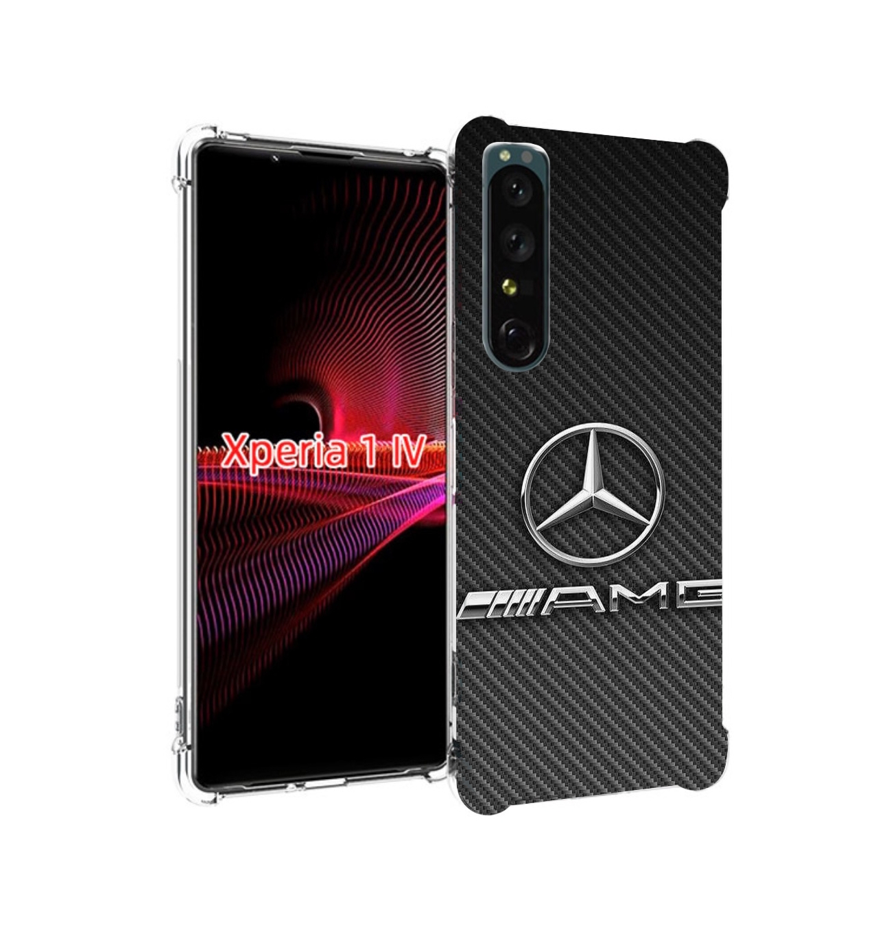 

Чехол накладка MyPads мерседес амг мужской для Sony Xperia 1 IV, Прозрачный, Tocco