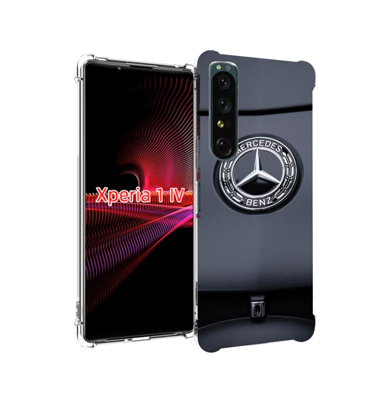 

Чехол накладка MyPads мерседес 7 мужской для Sony Xperia 1 IV, Прозрачный, Tocco