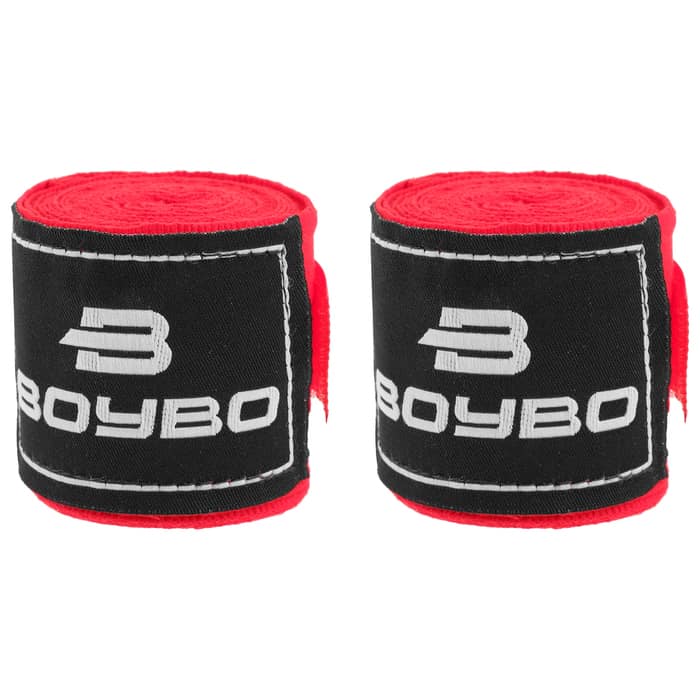 

Boybo Бинты BoyBo 3,5 хлопок красный, Бинты BoyBo 3,5 хлопок красный