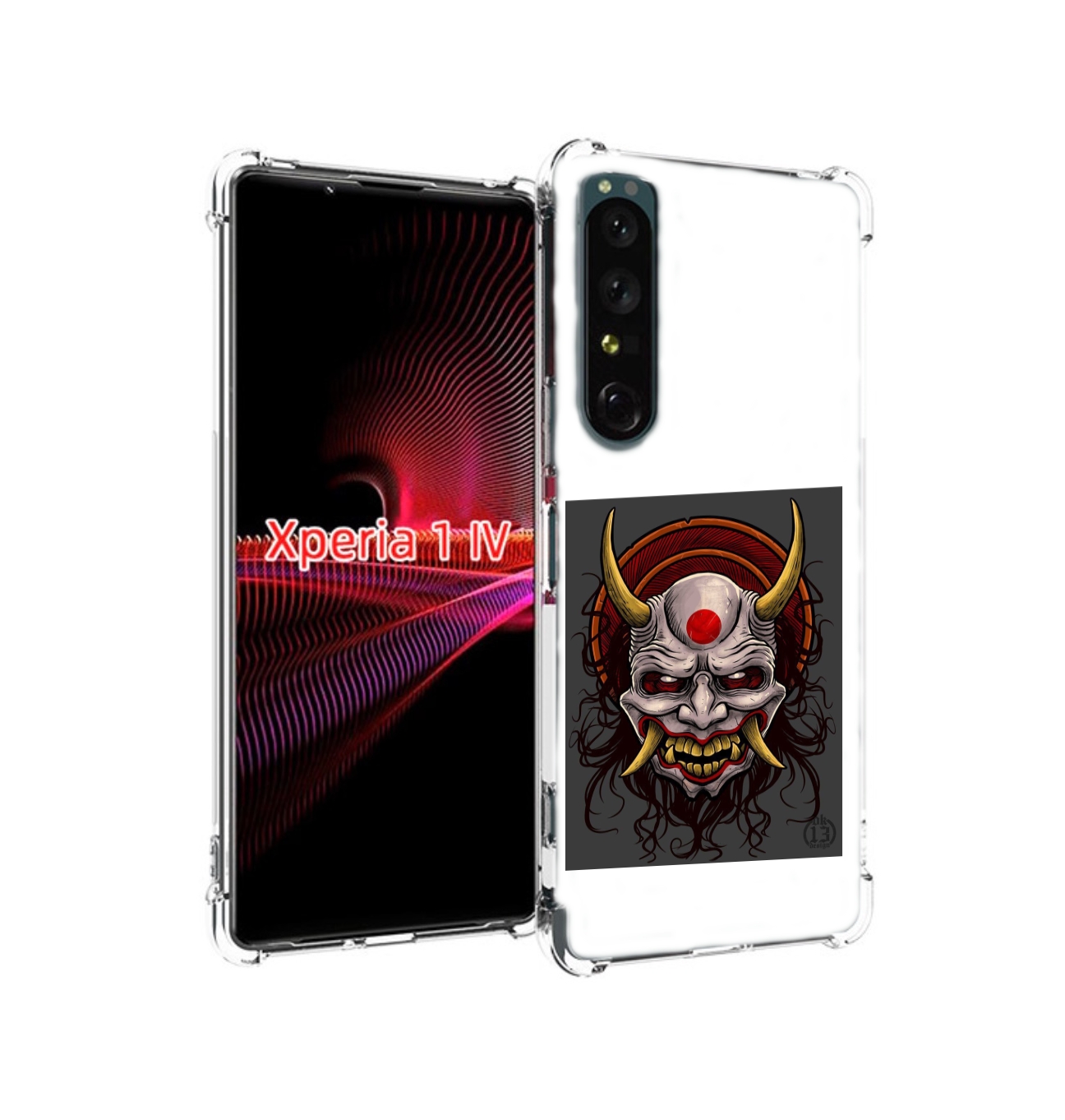 

Чехол накладка MyPads маска с клыками и рогами для Sony Xperia 1 IV, Прозрачный, Tocco