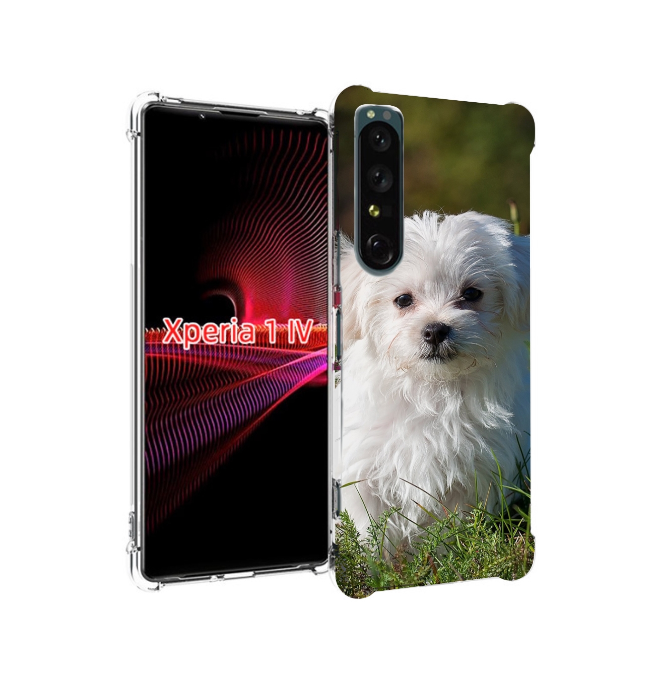 

Чехол накладка MyPads мальтииская-болонка для Sony Xperia 1 IV, Прозрачный, Tocco