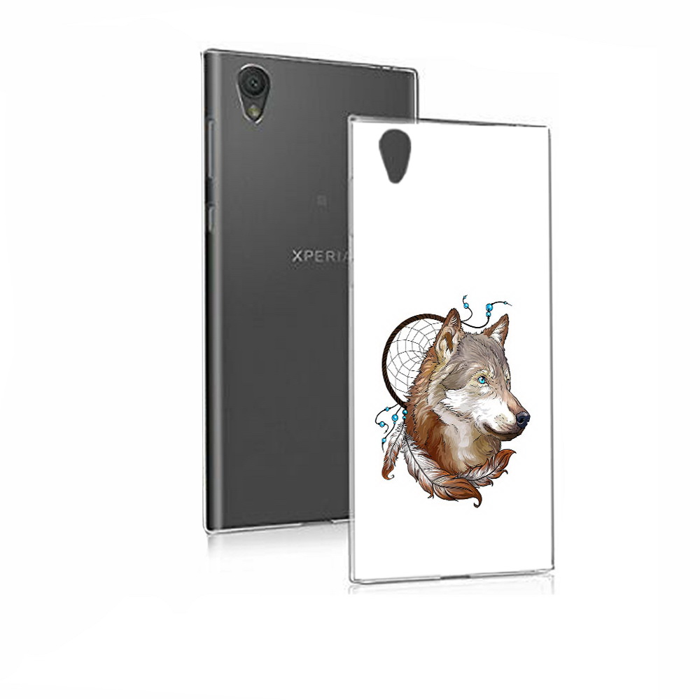 

Чехол MyPads Tocco для Sony Xperia E5 волк и ловец снов (PT50363.248.269), Прозрачный, Tocco