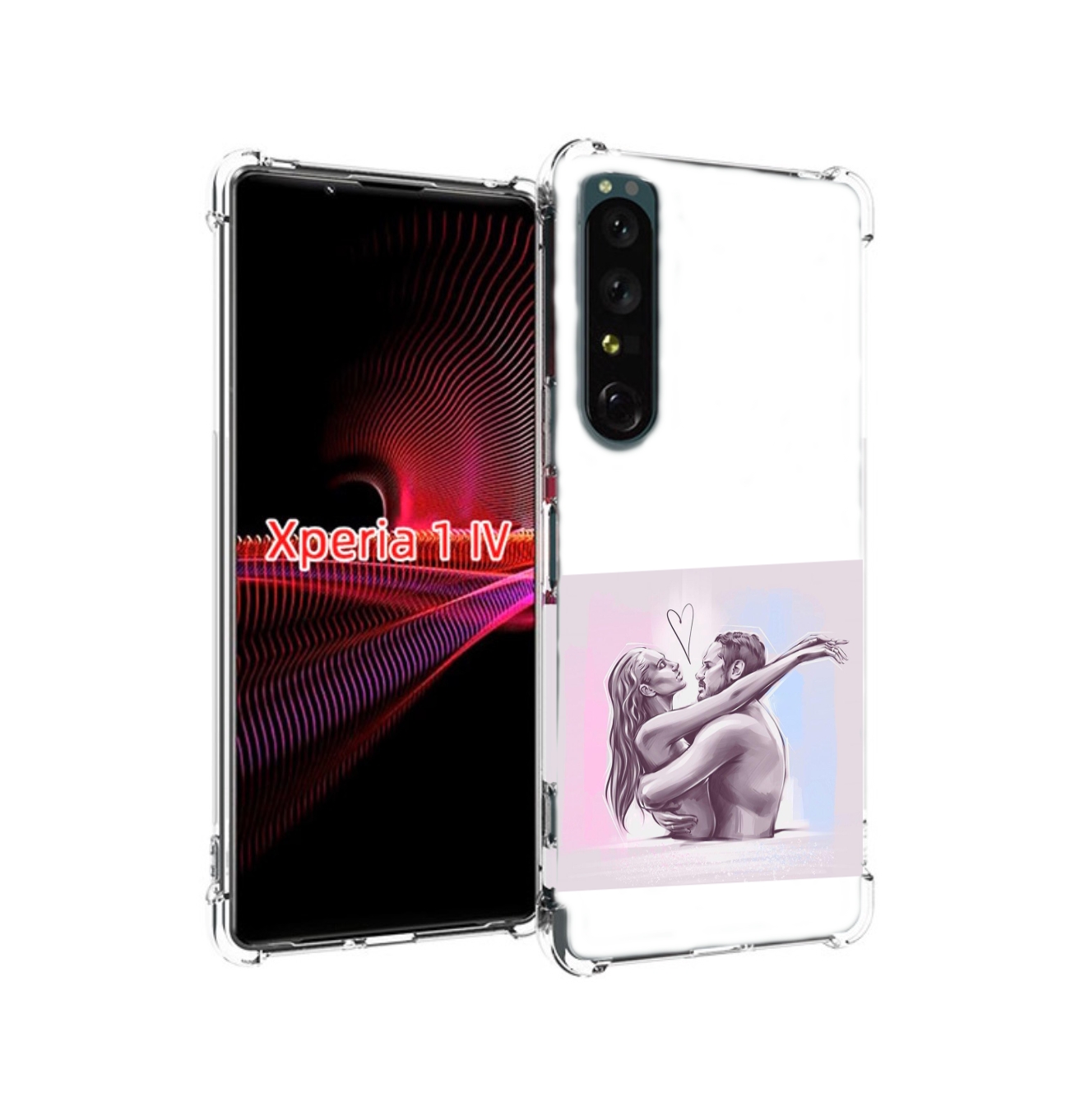 

Чехол накладка MyPads любовные-тела для Sony Xperia 1 IV, Прозрачный, Tocco