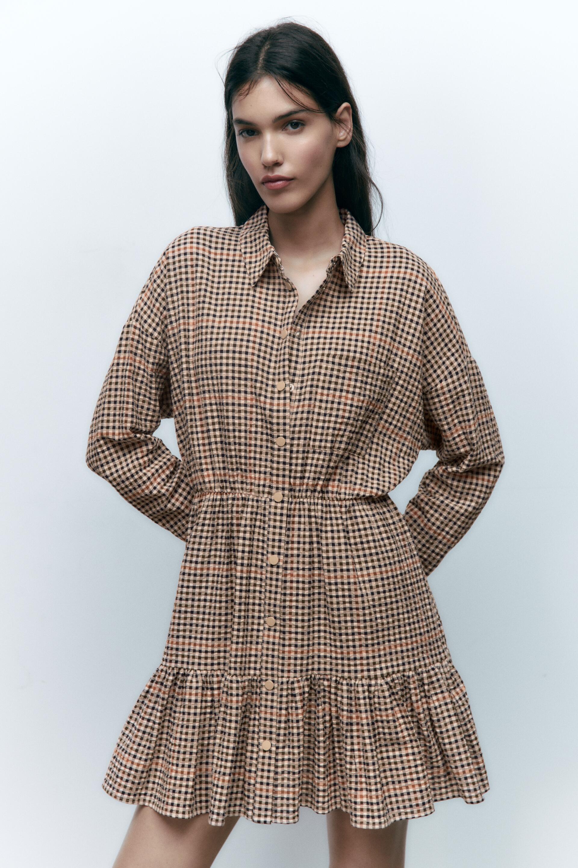 

Платье женское ZARA 02157241 разноцветное XL (доставка из-за рубежа), 02157241