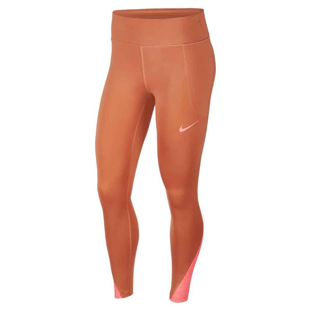 Тайтсы женские Nike CJ1901 оранжевые S