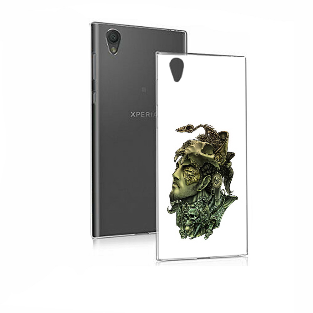 

Чехол MyPads Tocco для Sony Xperia E5 бронзовый воин (PT50363.248.248), Прозрачный, Tocco