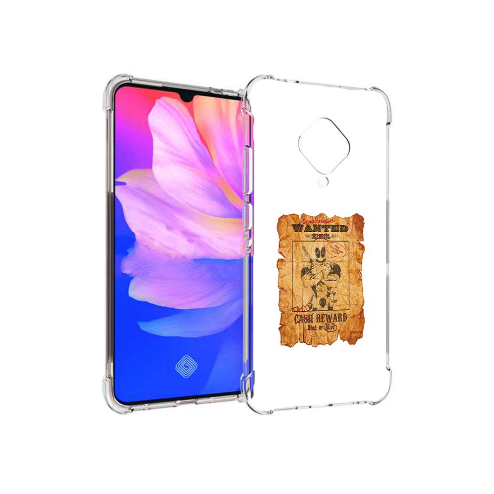 

Чехол MyPads Tocco для Vivo V17 дедпул (PT147343.378.317), Прозрачный, Tocco