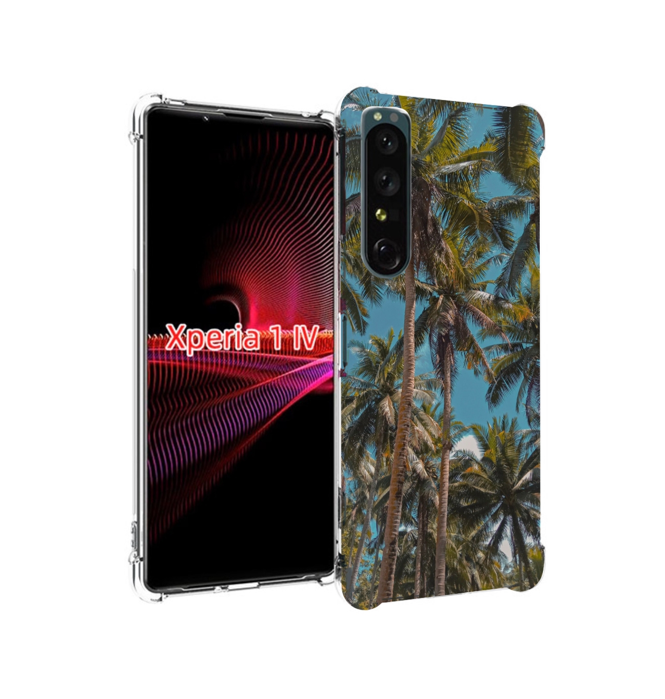 

Чехол накладка MyPads летние пальмы для Sony Xperia 1 IV, Прозрачный, Tocco
