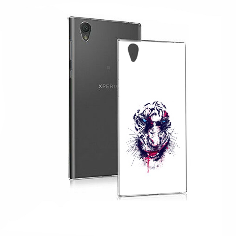 

Чехол MyPads Tocco для Sony Xperia E5 безумный тигр (PT50363.248.228), Прозрачный, Tocco