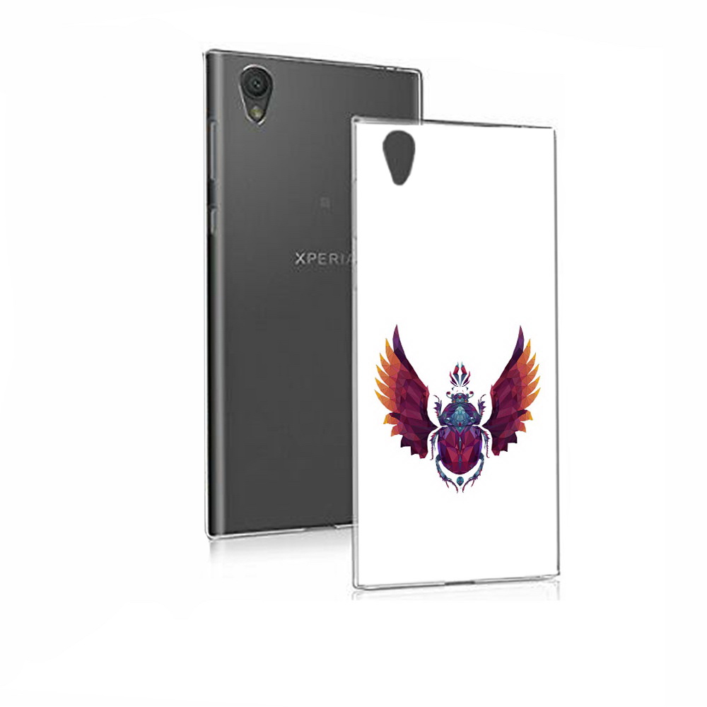 

Чехол MyPads Tocco для Sony Xperia E5 алмазный скоробей (PT50363.248.219), Прозрачный, Tocco