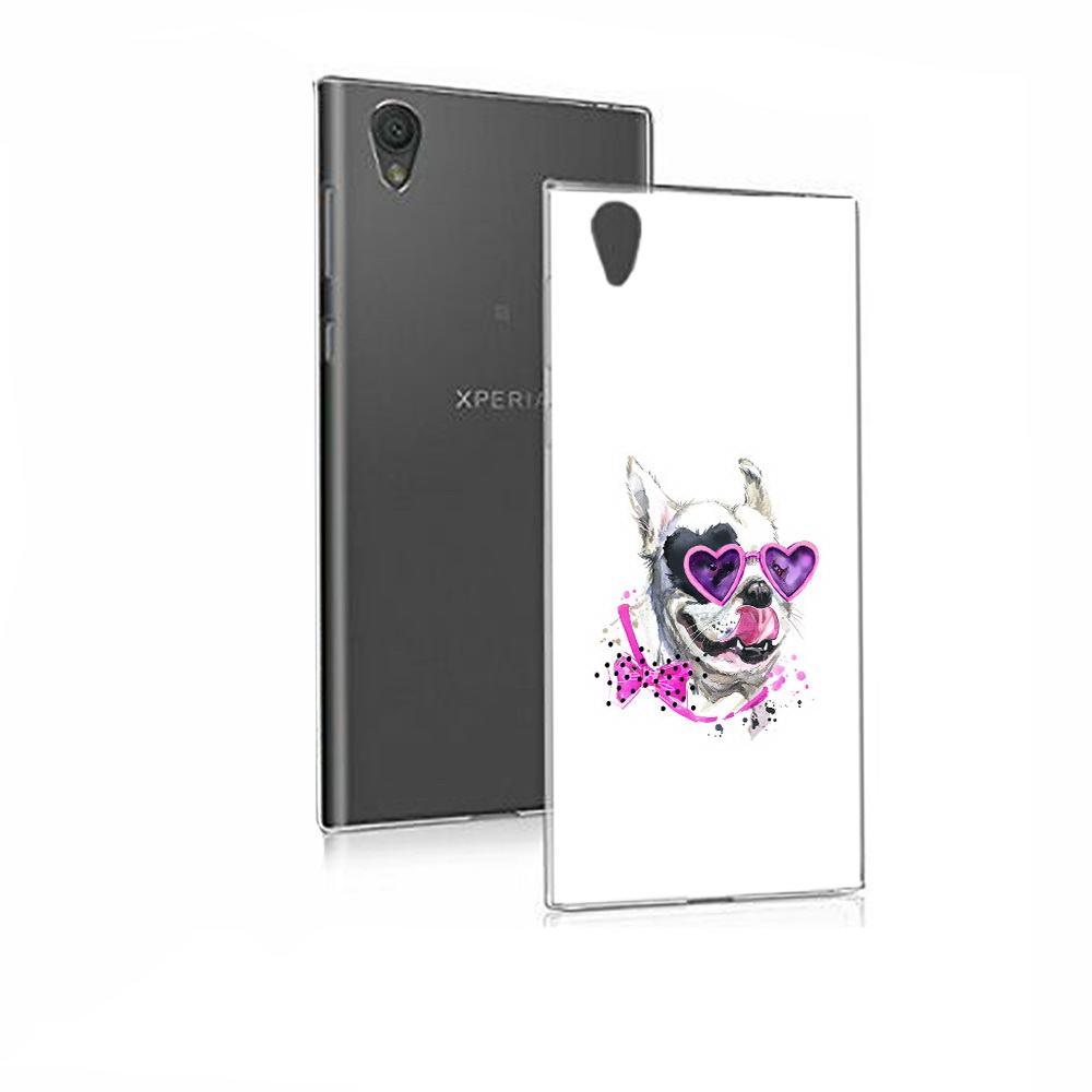 

Чехол MyPads Tocco для Sony Xperia E5 акварельный пёс (PT50363.248.218), Прозрачный, Tocco