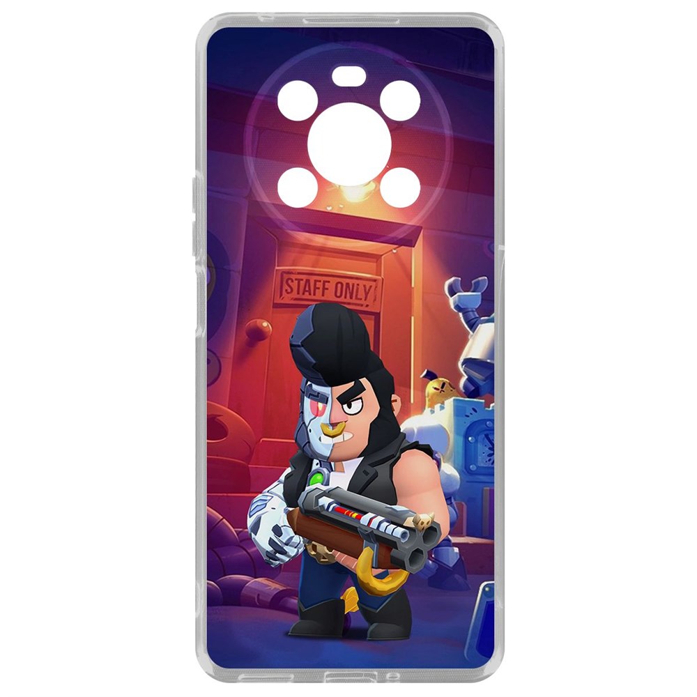 

Чехол-накладка Brawl Stars-Б-800 для Honor X9, Прозрачный