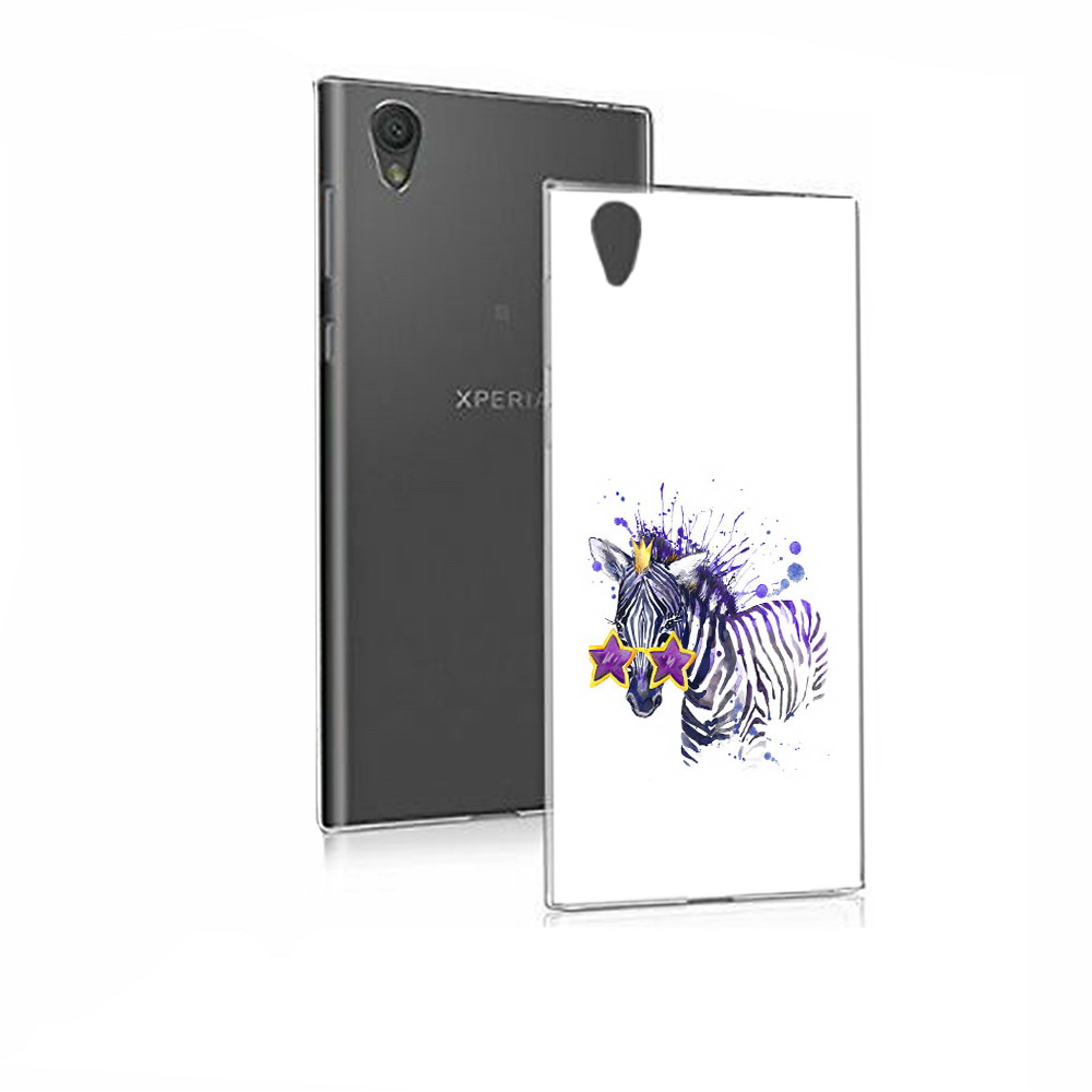 

Чехол MyPads Tocco для Sony Xperia E5 акварельная зебра (PT50363.248.215), Прозрачный, Tocco