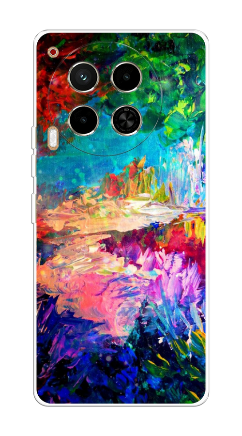 

Чехол на Tecno Camon 30 4G "Лес-гуашь", Синий;розовый;зеленый, 305650-1