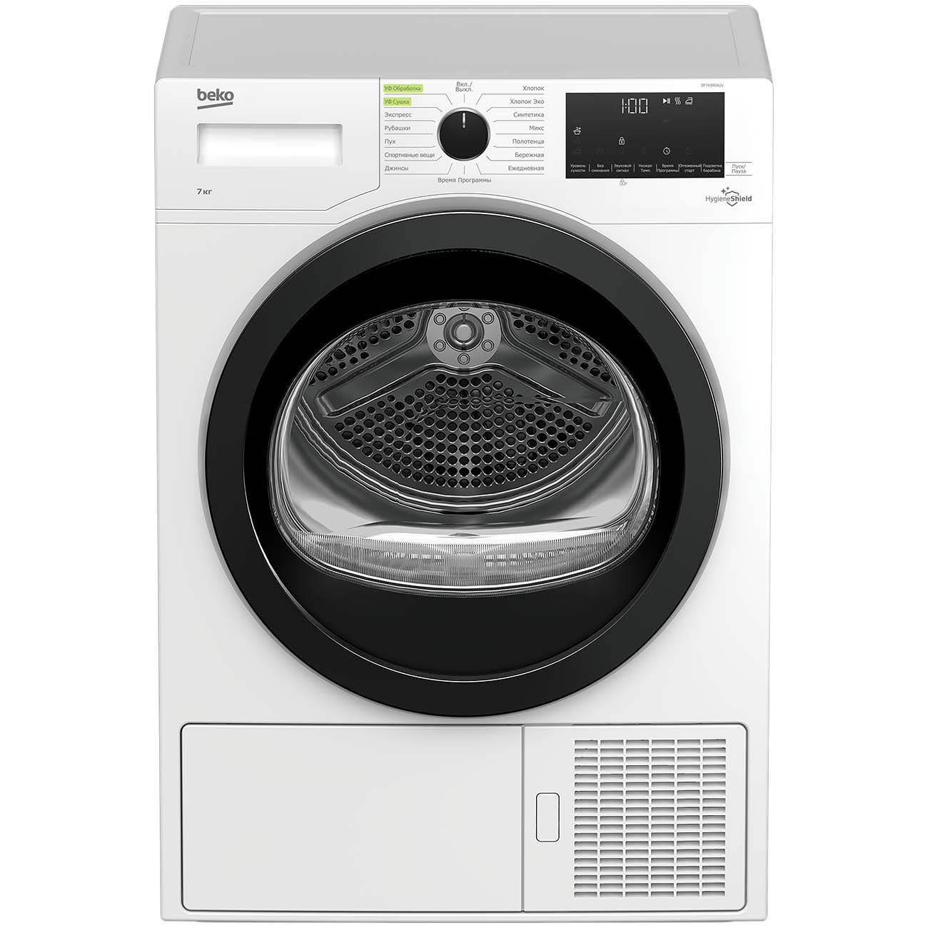 Сушильная машина Beko DF 7439 SXUV белый