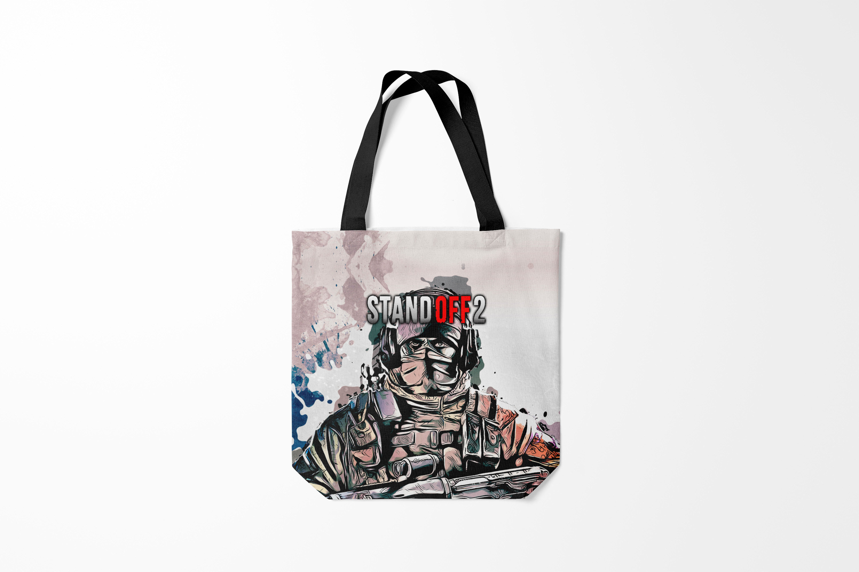 

Сумка шoппер унисекс Burnettie Standoff 2, белый, Standoff 2