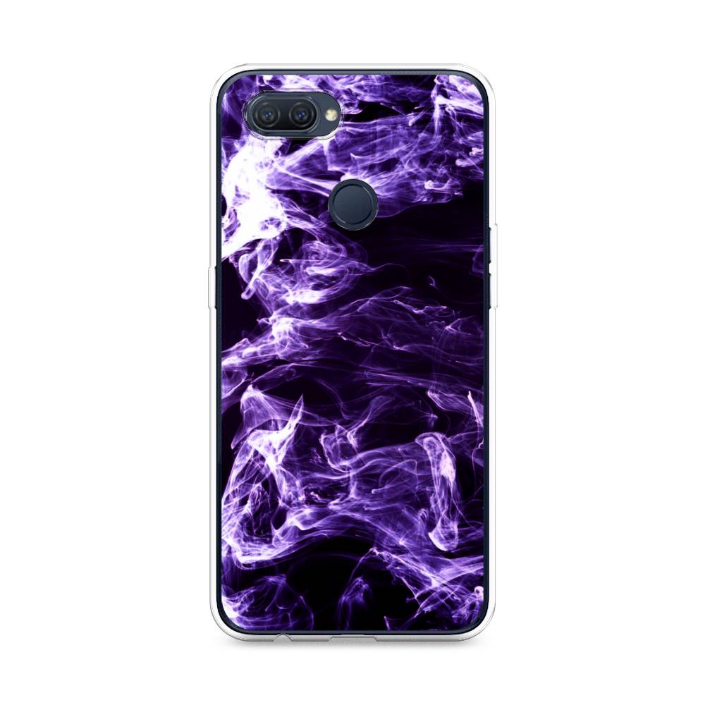 

Чехол для Oppo A12 "Фиолетовый дым", Фиолетовый;белый;черный, 253450-3