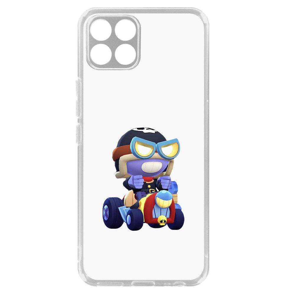 

Чехол-накладка Brawl Stars-Безумный Карл для Infinix Smart 6 HD