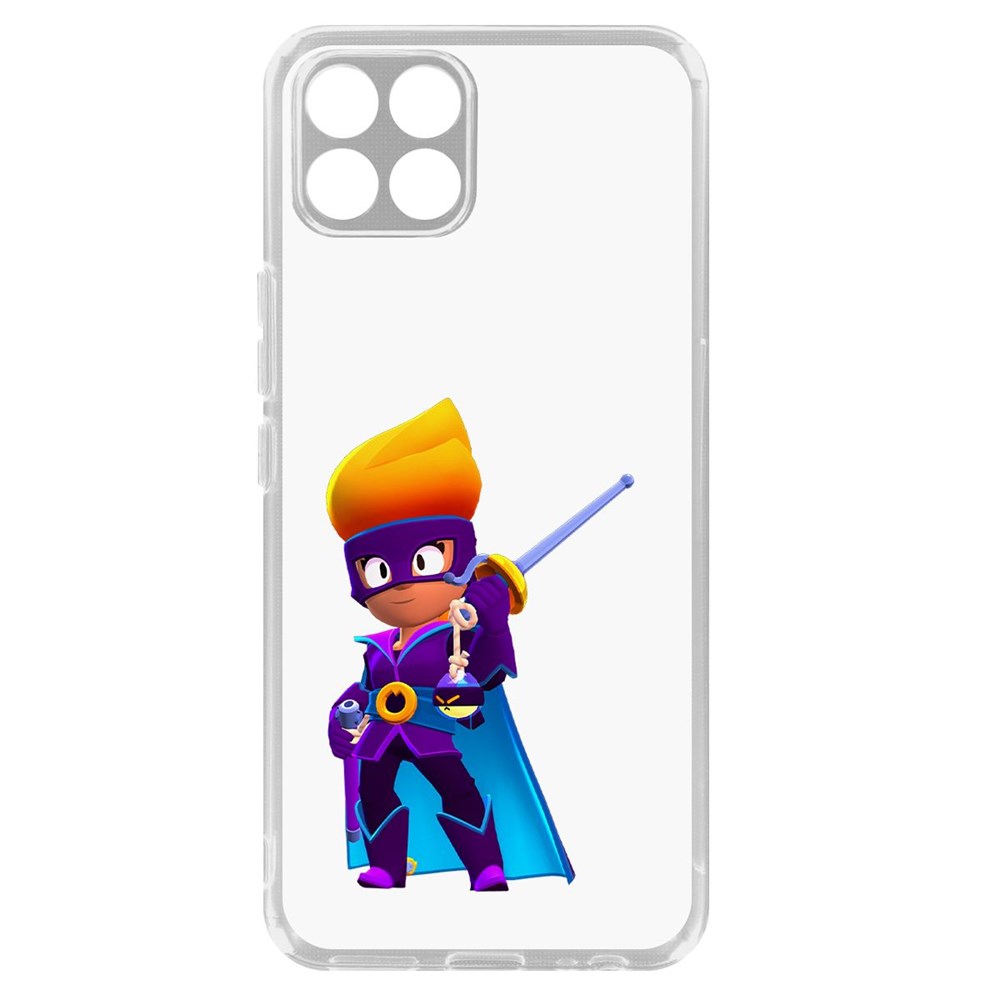 

Чехол-накладка Brawl Stars-Амбер де Ла Вега для Infinix Smart 6 HD, Прозрачный