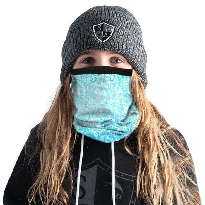 Бафф флисовый SA CO зимний с утеплителем Tidal Waves Fleece Lined Face Shield SA-KF50078