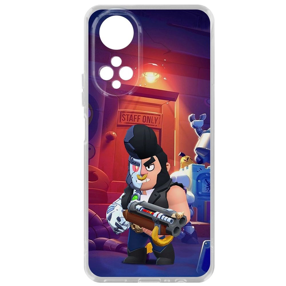

Чехол-накладка Brawl Stars-Б-800 для Honor X7, Прозрачный